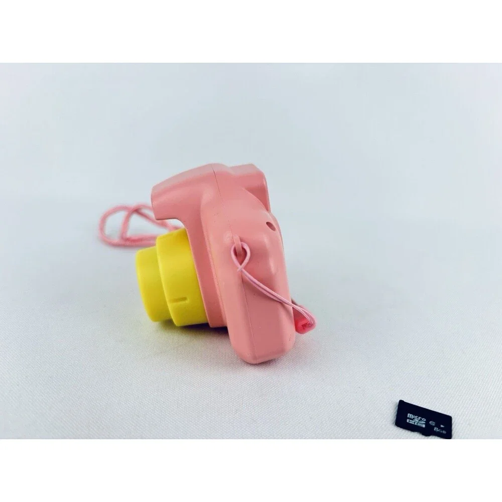 Digital Camera Brilliant Innovations - Pink- 8gb‎ Micro SD Card - Kid Child -